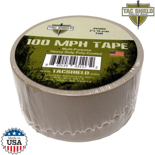 Picture of TACSHIELD 100 MPH Tape 10YD Tan 2in 03985 843119031172