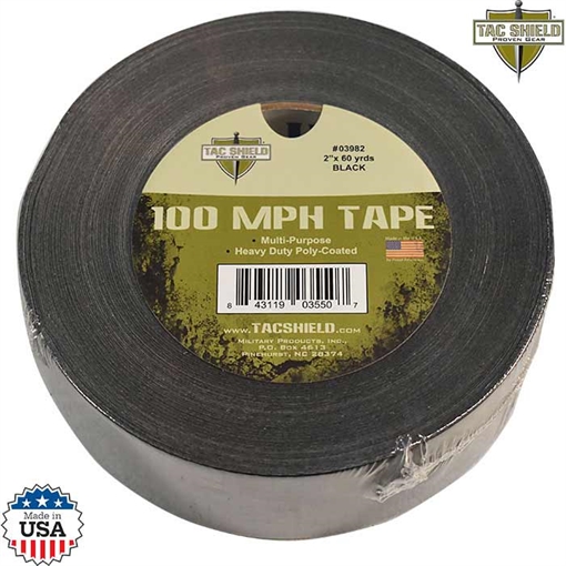 Picture of TACSHIELD 100 MPH Tape 60YD BK 2in 03982 843119035507