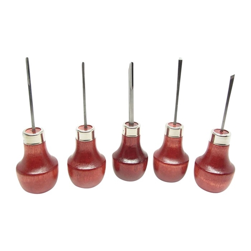 Picture of U.J. Ramelson #107M SUB MINI PALM WOODCARVING 5 PIECE SET II-VB62-WGDO