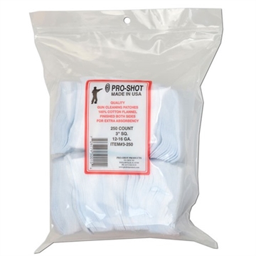 Picture of Pro Shot Products, Inc 12-16 GAUGE 3 SQ. 250CT. PATCHES 3-250