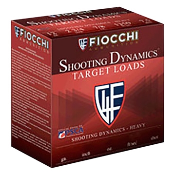 Picture of Fiocchi Shooting Dynamics Target 12Gauge 2.75" 1 1/8oz 7.5Shot 25 Per Box/10 Case 12SDHV75