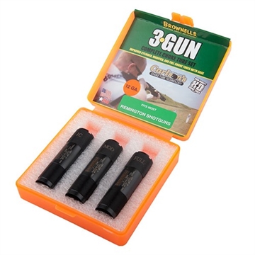 Picture of Brownells 3-GUN EXTENDED CHOKE TUBE SET FOR REMINGTON 99950