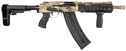 Picture of KALASHNIKOV USA KOMRAD SGA 12GA 12.5IN BBL CAMO SBA3 BRACE 2 5RD MAGS FORWARD VERTICAL GRIP KOMRAD-CAMO KOMRADCAMO