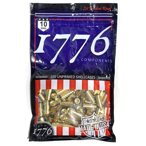 Picture of 1776 USA 1776 USA Unprimed Brass 10mm 100 pc. 177601001