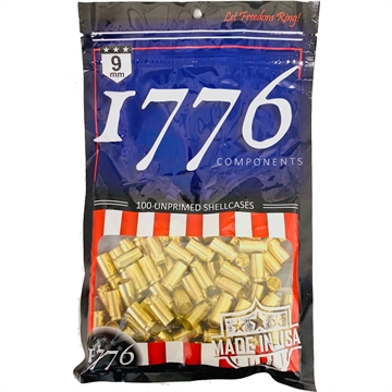 Picture of 1776 USA 1776 USA Unprimed Brass Starter Kit 380 ACP, 40 S&W, 10mm, 45 ACP 4000 PC 177600002