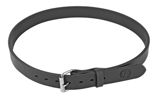 Picture of 1791 Gunleather 01 Gun Belt Stealth Black Leather 38/42 1.50" Wide Buckle Closure BLT013842SBLA