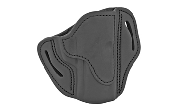 Picture of 1791 Gunleather Belt Holster 2.4, Right Hand, Stealth Black Leather, Fits Sig P320C, P229, M11A1, Springfield XDMC, FN FIVE-SEVEN USG and MK2 BH2.4S-SBL-R BH24SSBLR