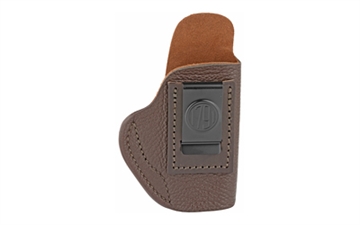 Picture of 1791 Gunleather Fair Chase IWB Size 01 Classic Brown Deer Hide Belt Clip Fits Ruger LCP 380/S&W Bodyguard Right Hand FCD1BRWR