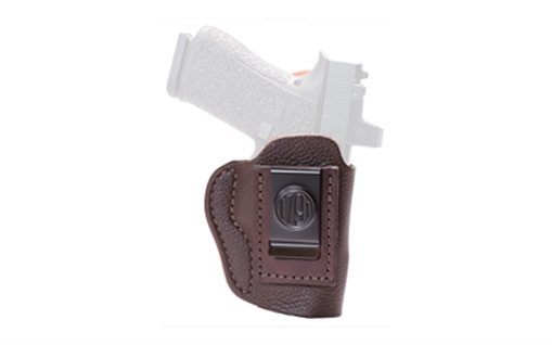 Picture of 1791 Gunleather Fair Chase, Inside Waistband Holster, Optics Ready, Light Bearing, Size 3, Fits Glock 42/43/43X, Dear Hide Leather Construction, Brown, Right Hand OR-LB-FCD-3-BRW-R ORLBFCD3BRWR