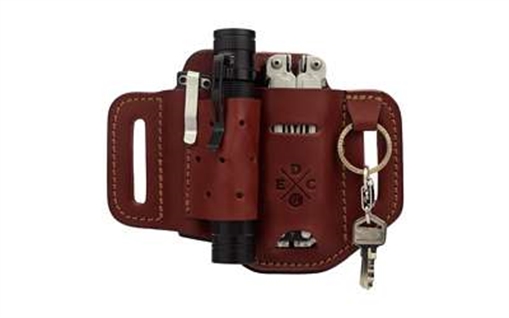Picture of 1791 GUN LEATHER EDC HEAVY DUTY BURGUNDY MULTITOOL/ ACCESSORY ORGANIZER 810102210678