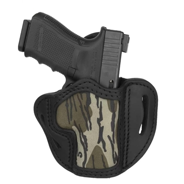 Picture of 1791 Gunleather 1791 Gunleather Belt Mossy Oak Holster BH1 Stealth Black Right Hand MOBH-1-SBL-R MOBH1SBLR