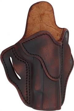 Picture of 1791 Gunleather BH1 Optic Ready OWB 01 Vintage Leather Belt Slide Fits 4-5" 1911 Right Hand ORBH1VTGR