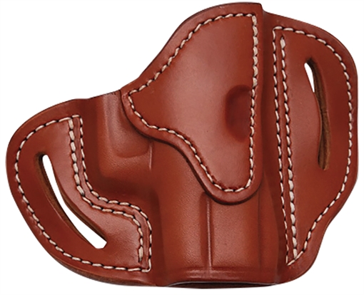 Picture of 1791 Gunleather BHC OWB Size C Classic Brown Leather Belt Slide Compatible w/Glock 43/Sig P365/Walther PPK Right Hand BHCCBRR