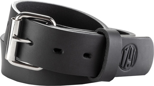 Picture of 1791 Gunleather 01 Gun Belt Stealth Black Leather 46/50 1.50" Wide Buckle Closure BLT014650SBLA