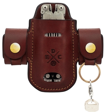 Picture of 1791 Gunleather EDC Heavy Duty Solo Action Snap OWB Chestnut Leather Belt Loop Ambidextrous HDASSLCHNA