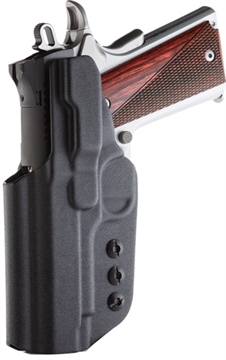 Picture of 1791 Gunleather Tactical Kydex IWB Black Kydex Belt Clip Fits 1911 Government TACIWB1911BLKR