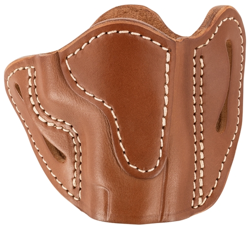 Picture of 1791 Gunleather BHC MAX Optic Ready OWB Compact Classic Brown Leather Belt Slide Compatible w/Sig P365 XL/Glock 48 Right Hand ORBHCMAXCBRR