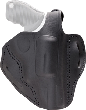 Picture of 1791 Gunleather RVHX-3 OWB Size 03 Stealth Black Leather Belt Slide Right Hand RVHX3SBLR