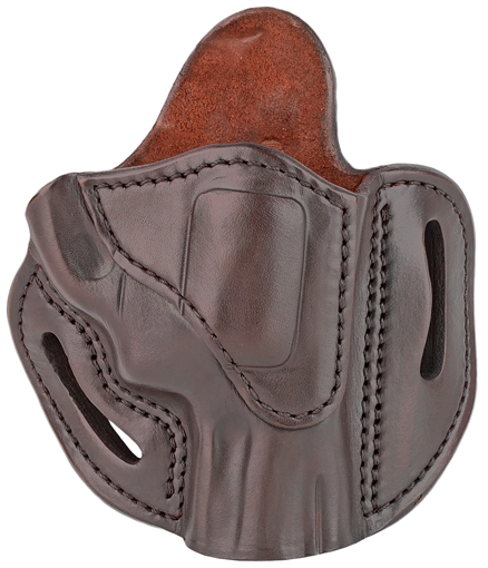Picture of 1791 Gunleather RVH2S OWB Size 02S Signature Brown Leather Belt Slide Fits S&W K Frame Right Hand RVH2SSBRR