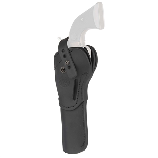 Picture of 1791 GUNLEATHER SINGLE ACTION REVOLVER HOLSTER SIZE 6.5 STEALTH BLACK AMBI SA-RVH-6.5-SBL-A
