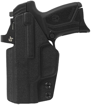 Picture of 1791 Gunleather Tactical Kydex IWB Black Kydex Belt Clip Fits Ruger Max-9 Right Hand TACIWBMAX9BLKR