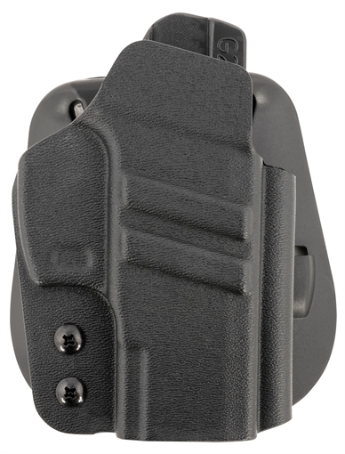 Picture of 1791 Gunleather TACOWBG2CG3BLKR Tactical Kydex OWB Black Kydex Fits Taurus G2C/G3 Right Hand TACPDHOWBG2CG3CBLKR TACPDHOWBG2CG3BLKR