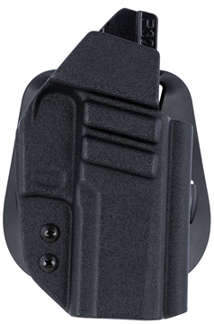 Picture of 1791 Gunleather Tactical Paddle Holster, OWB, Kydex, Fits Sig Sauer P320, Right Hand, Matte Finish, Black, TAC-PDH-OWB-P320-BLK-R TACPDHOWBP320BLKR