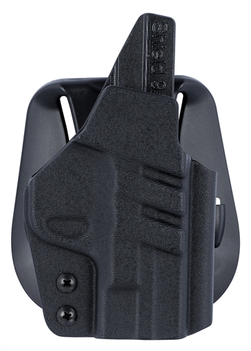 Picture of 1791 Gunleather Tactical Kydex OWB Black Kydex Paddle Fits S&W M&P Shield/S&W M&P Shield Plus TACPDHOWBSHIELDBLKR