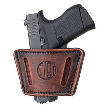 Picture of 1791 GUNLEATHER UNIVERSAL IWB/OWB HOLSTER SMALL VINTAGE AMBI FITS SLIM/SMALL/MID FRAMES UIW-VTG-A