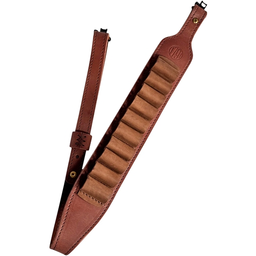 Picture of 1791 Gunleather Hunt Ammo Sling Oiled Brown Leather 32" to 37" OAL Rifle HNTASLRBRWA
