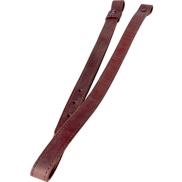 Picture of 1791 Gunleather 1791 HUNT Simple Strap Rifle Sling Brown Ambidextrous HNT-SSS-BRW-A HNTSSSBRWA