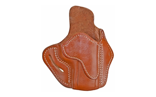 Picture of 1791 Gunleather BH2.4S Optic Ready OWB Size 2.4S Classic Brown Leather Belt Slide Fits FN 509 Fits HK VP9SK Right Hand ORBH24SCBRR