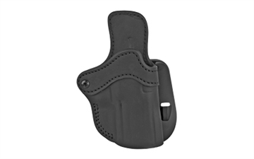 Picture of 1791 Gunleather OR, Optics Ready Paddle Holster, Size 2.4S, Right Hand, Stealth Black, Leather OR-PDH-2.4S-SBL-R ORPDH24SSBLR