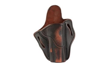 Picture of 1791 Gunleather BHC, OWB Belt Holster, Size 1, Matte Finish, Vintage Leather, Right Hand BH1-VTG-R