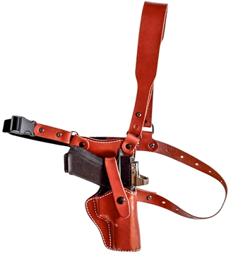 Picture of 1791 Gunleather Optic Ready Chest Brown Fits Glock 17 Right Hand PFC2.1CBRR