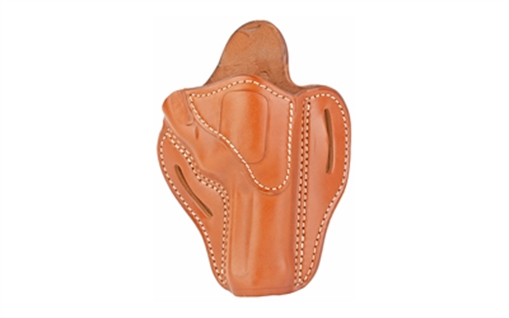 Picture of 1791 Gunleather RVH2 OWB Size 02 Classic Brown Leather Belt Slide Fits Ruger GP100/S&W K Frame Right Hand RVH2CBRR