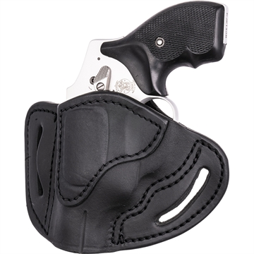 Picture of 1791 Revolver OWB Holster J Frame Stealth Black Left Hand RVH-1-SBL-L