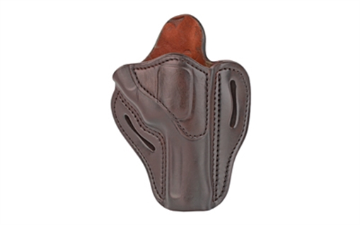 Picture of 1791 Gunleather RVH2 OWB Size 02 Signature Brown Leather Belt Slide Fits Ruger GP100/S&W K Frame Right Hand RVH2SBRR