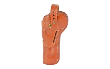 Picture of 1791 Gunleather Single Action, Ambidextrous Holster, 5.5" Barrel, Fits Single Action Revolvers, Leather, Classic Brown SA-RVH-5.5-CBR-A SARVH55CBRA