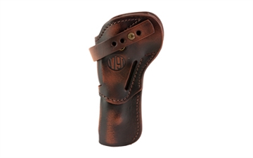 Picture of 1791 Gunleather Single Action Holster, Outside Waistband Holster, Fits Most Single Action Revolvers with 5.5" Barrels and Shorter, Matte Finish, Leather Construction, Vintage Brown, Ambidextrous SA-RVH-5.5-VTG-A SARVH55VTGA