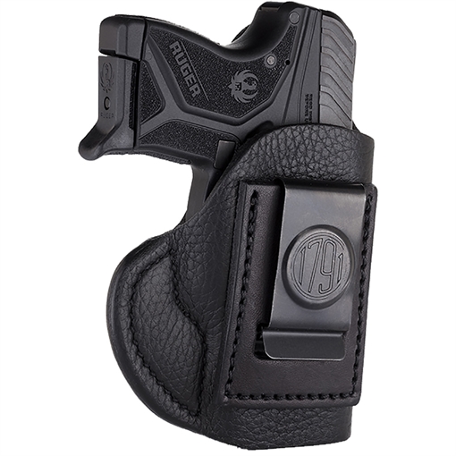 Picture of 1791 Gunleather SCH IWB Size 0 Night Sky Black Leather Belt Clip/Sig P238/S&W Bodyguard Left Hand SCH0NSBL