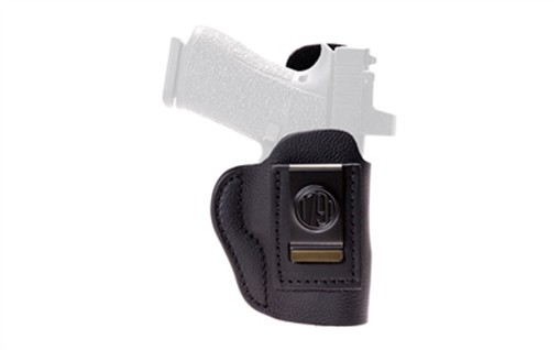 Picture of 1791 Gunleather Smooth Concealment, Inside Waistband Holster, Optics Ready, Light Bearing, Size 3, Fits Glock 42/43/43X, Cow Hide, Leather Construction, Black, Right Hand OR-LB-SCH-3-NSB-R ORLBSCH3NBSR