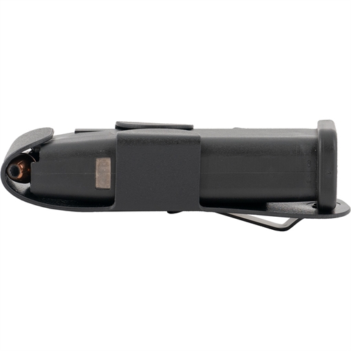 Picture of 1791 Gunleather Snagmag Single Black Leather Belt Clip Compatible w/Glock 19/23/32 Right Hand TACSNAG106R