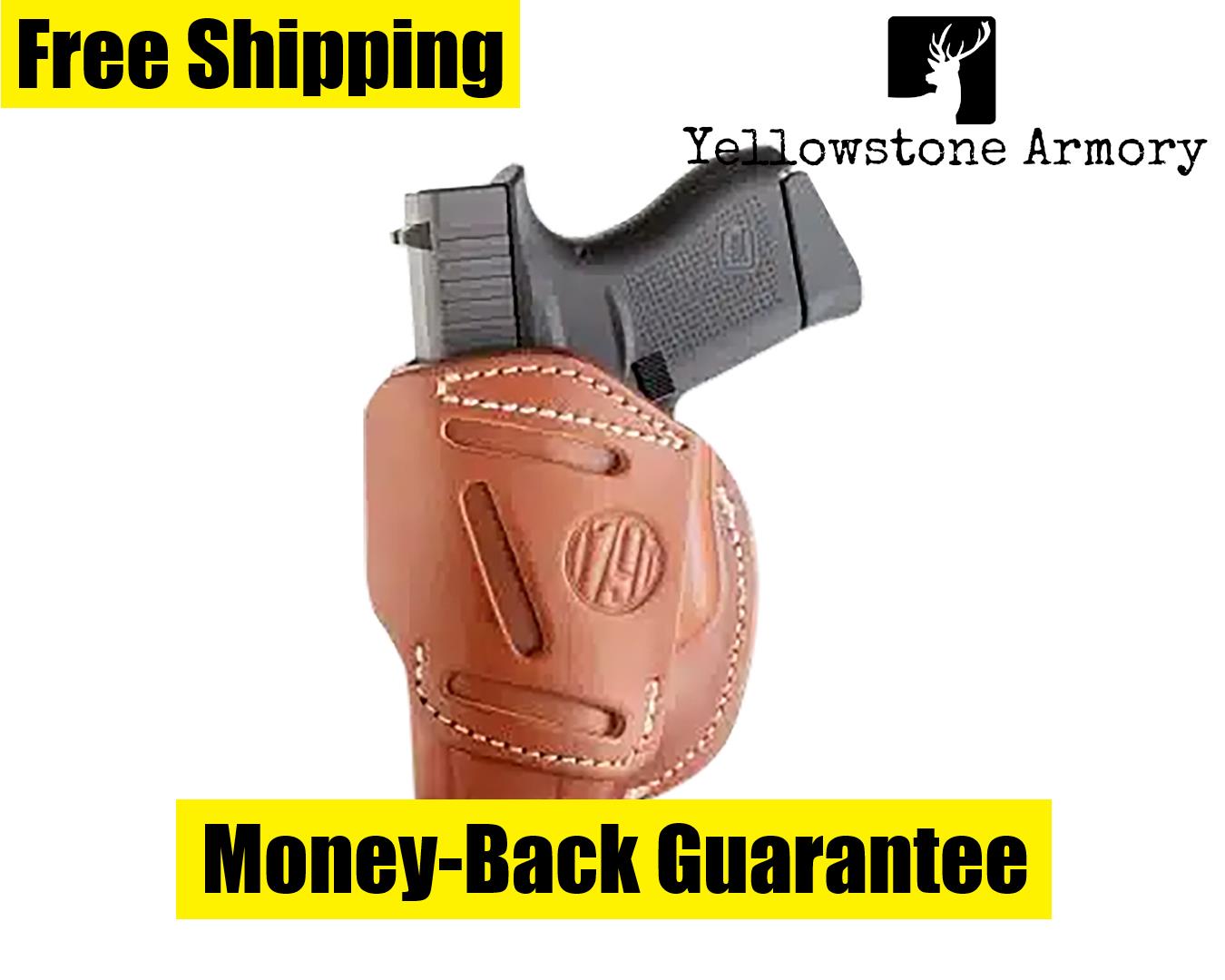 1791 Gunleather 4 Way IWB & OWB Holster Size 2 Classic Brown Right ...