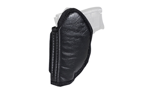 Picture of 1791 Gunleather EcoCarry, Inside Waistband Holster, Right Hand, Fits Gock 42/Ruger LCP Max/Colt Mustang, Leather Construction, Black ECO-MC2-BLK-R