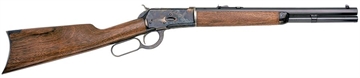 Picture of Chiappa Firearms 1892 Trapper Carbine 45 Colt (LC) 8+1 16" Blued Barrel, Color Case Hardened Receiver, Oiled Walnut Stock, Adjustable Sight 920336