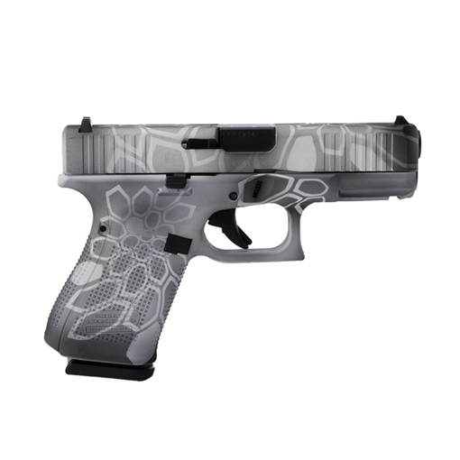 Picture of 19 GEN 5 CUSTOM 9MM LUGER GRAY STONE SEMI-AUTO HANDGUN SKD6 -