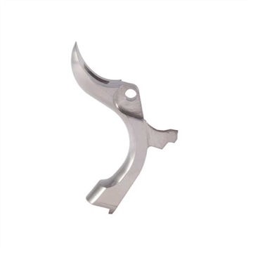 Picture of Wilson Combat Bullet Proof Grip Safety, Beavertail, High Ride, Stainless Finish 298SBP