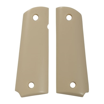 Picture of N.C. Ordnance SMOOTH GOVT MODEL GRIPS, IVORY/NO AMBIDEXTROUS CUT C29