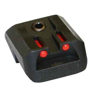 Picture of Novak FIBER OPTIC LO-MOUNT REAR SIGHT, RED, FITS COLT 1911 LMCFOWN RED